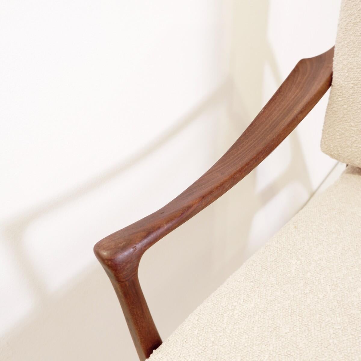 Mid-Century Modern Pair of Danish Lounge Chairs by Grete Jalk 1960s - 2 pairs available For Sale