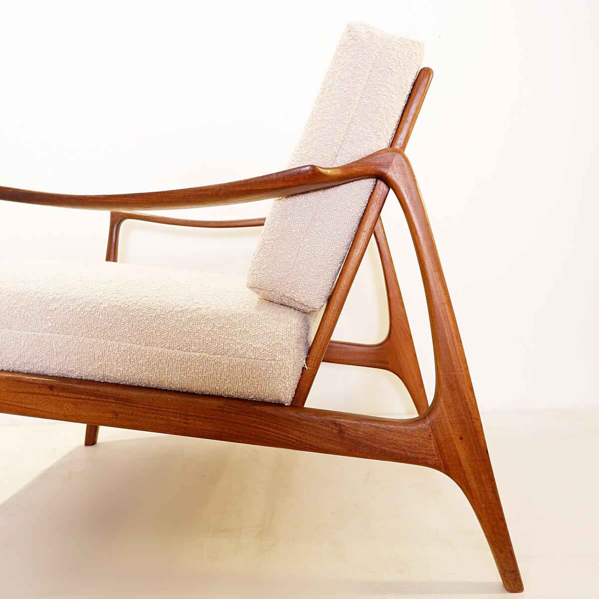 20th Century Pair of Danish Lounge Chairs by Grete Jalk 1960s - 2 pairs available For Sale