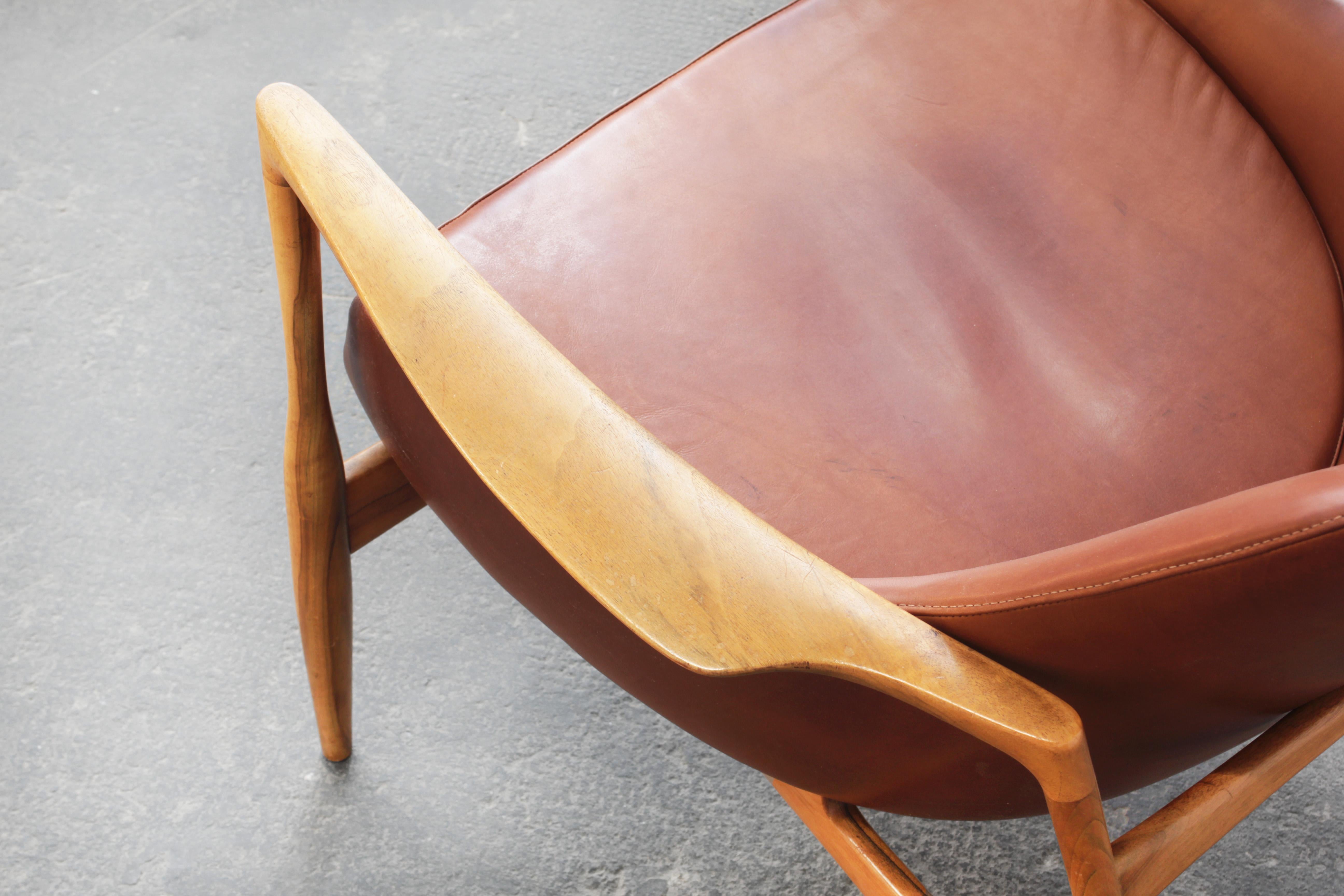 Pair of Danish Lounge Chairs by Ib Kofod Larsen, Denmark, 1960ies 1