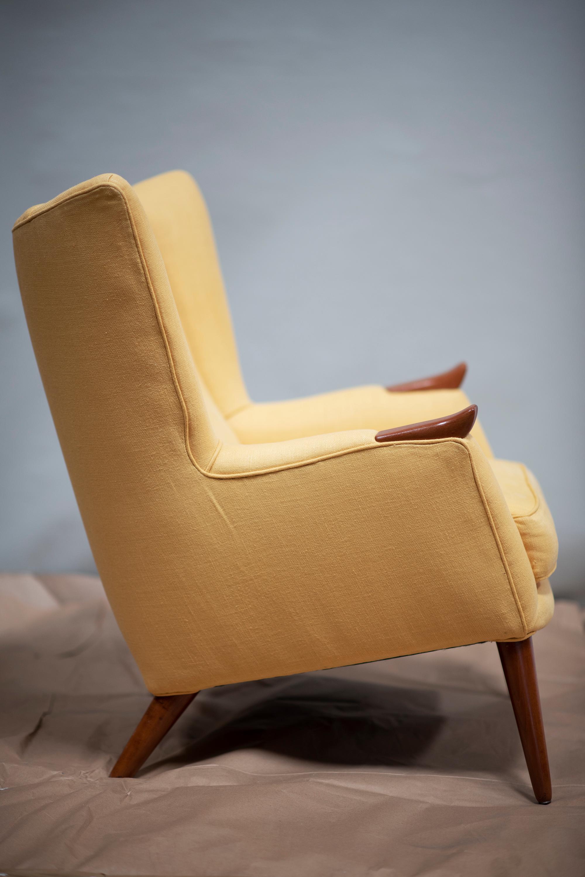 Mid-20th Century DANISH MODERN Lounge Chairs [PAIR] For Sale