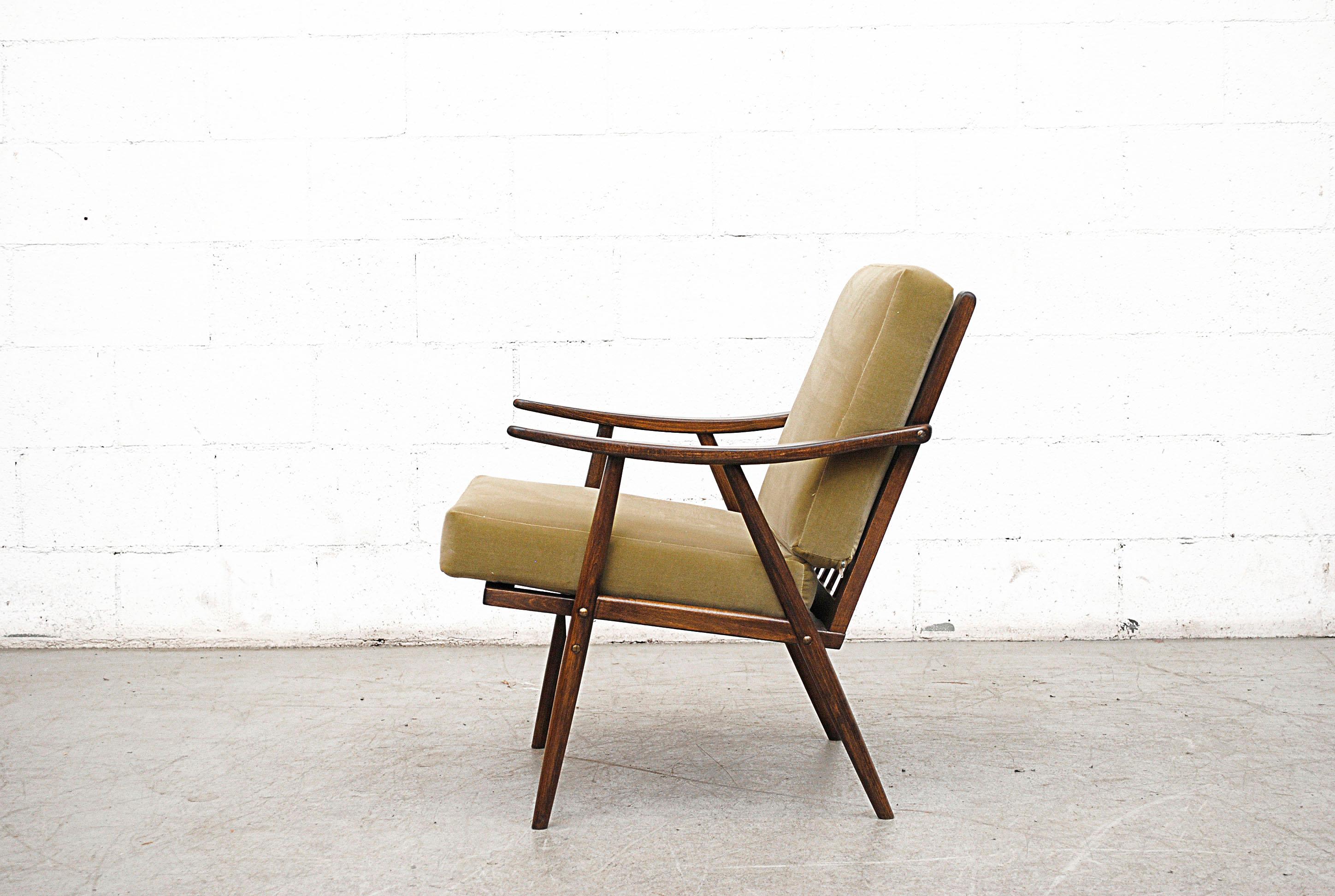 Mid-20th Century Pair of Danish Lounge Chairs