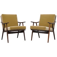 Pair of Danish Lounge Chairs