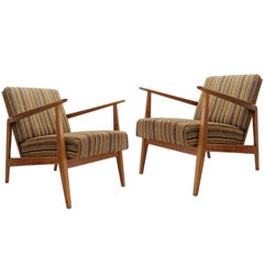Pair of Danish Lounge Chairs
