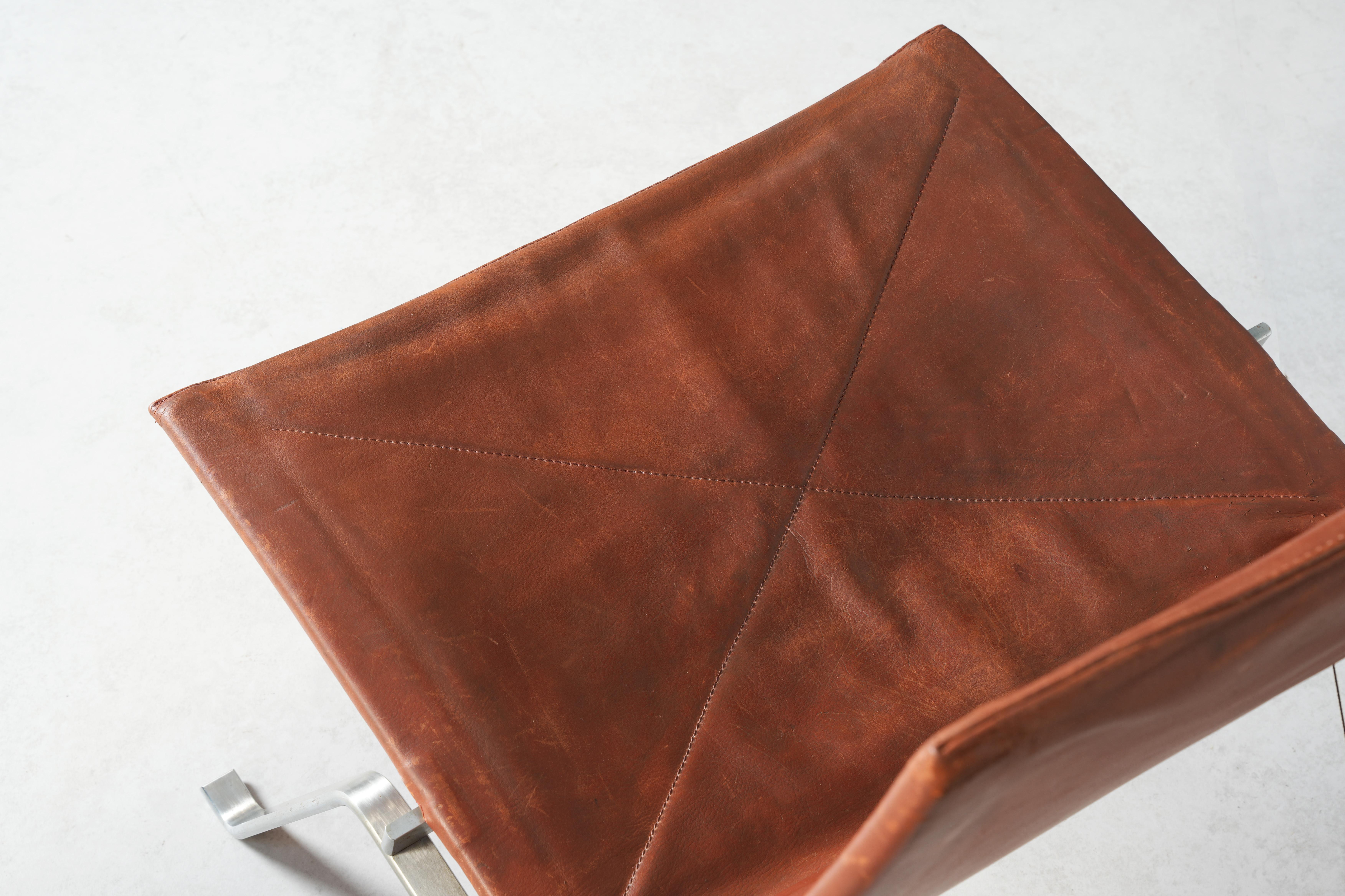 Pair of Danish Lounge Chairs PK22 by Poul Kjaerholm for E. Kold Christensen, 60s For Sale 2