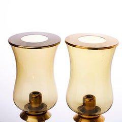 Pair of Danish Mega Design Table Lamps / Lanterns