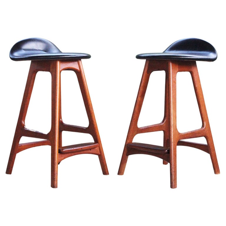 Teak Bar Stools 120 For Sale on 1stDibs danish teak bar stools