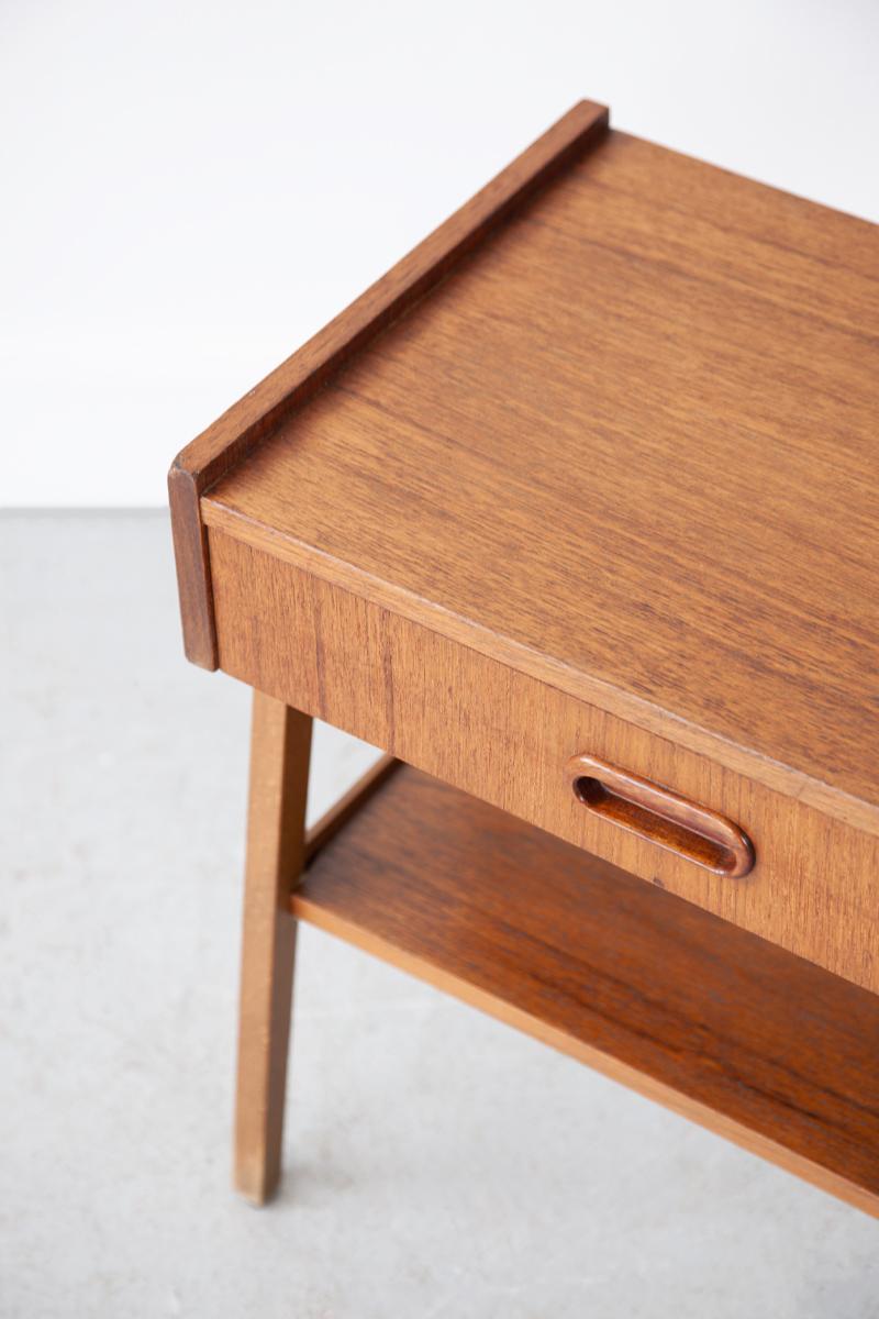 20th Century Pair of Danish, Mid Century, Bedside Tables by Ulferts Mobler of Sweden