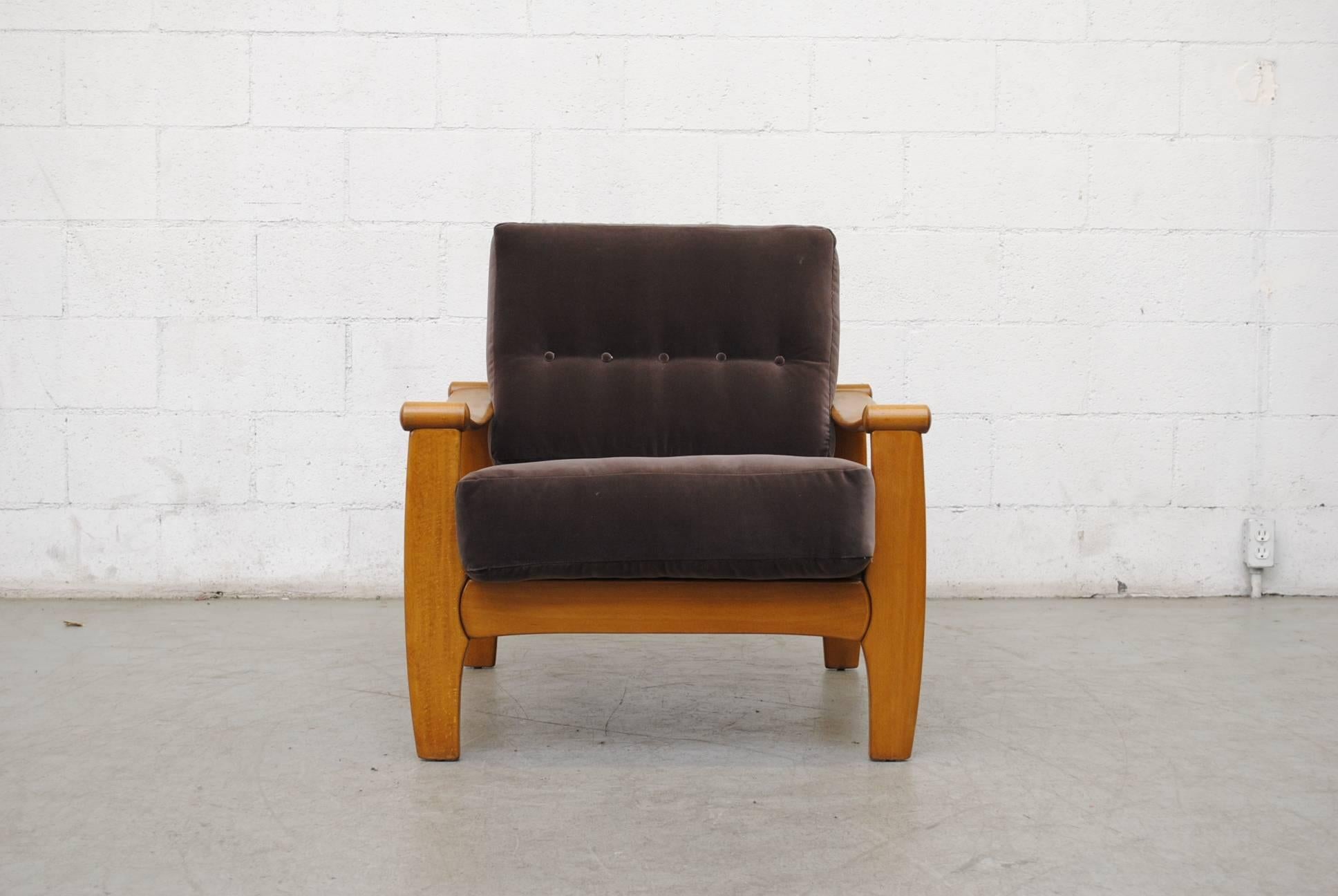 Mid-Century Modern Pair of Danish Mid-Century Lounge Chairs
