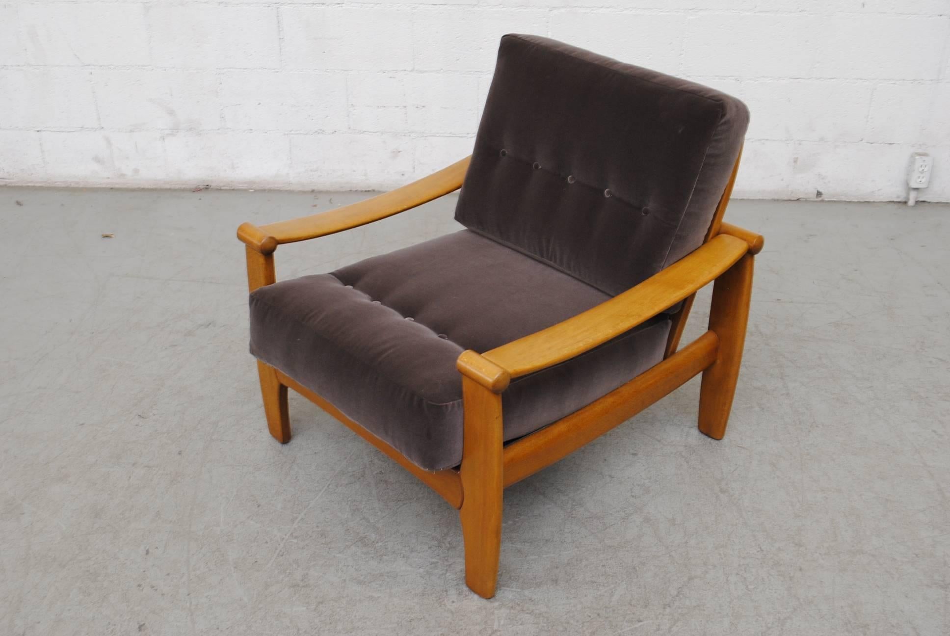 Pair of Danish Mid-Century Lounge Chairs 1