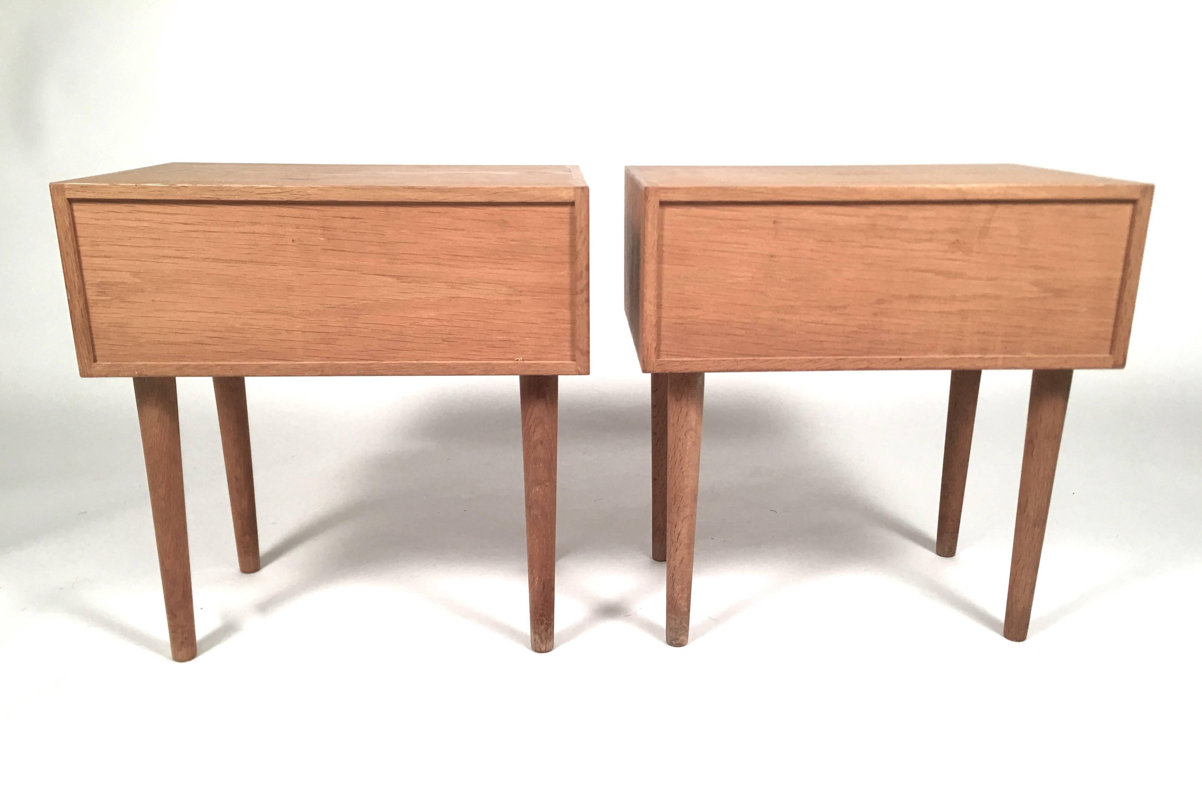 Pair of Danish Mid-Century Modern Side Tables by Poul M. Volter 3