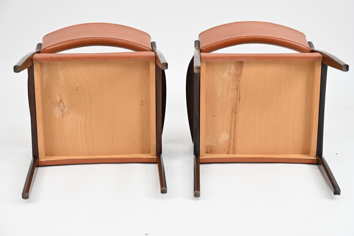 Pair of Danish Mid-Century Rosewood Armchairs 3