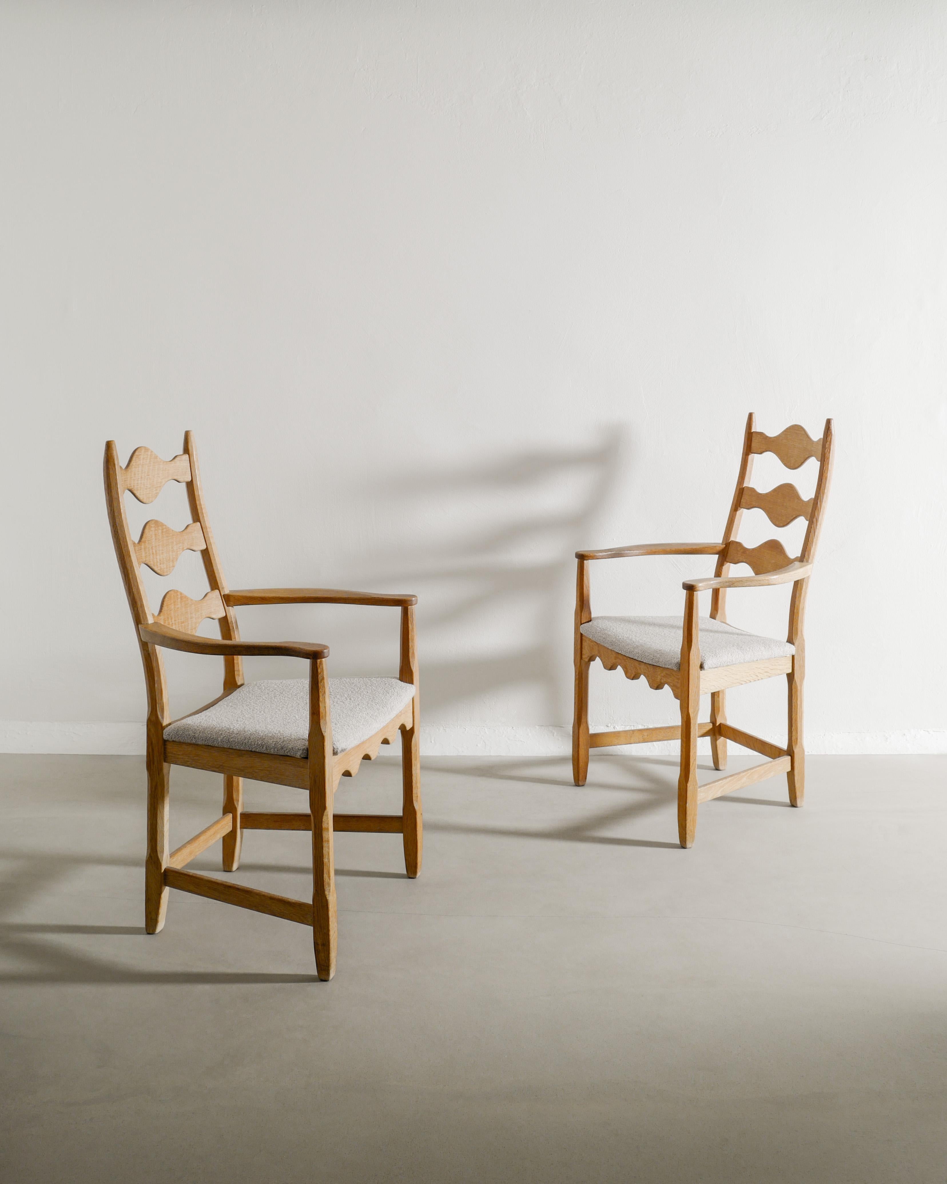 Rare pair of Danish mid century 