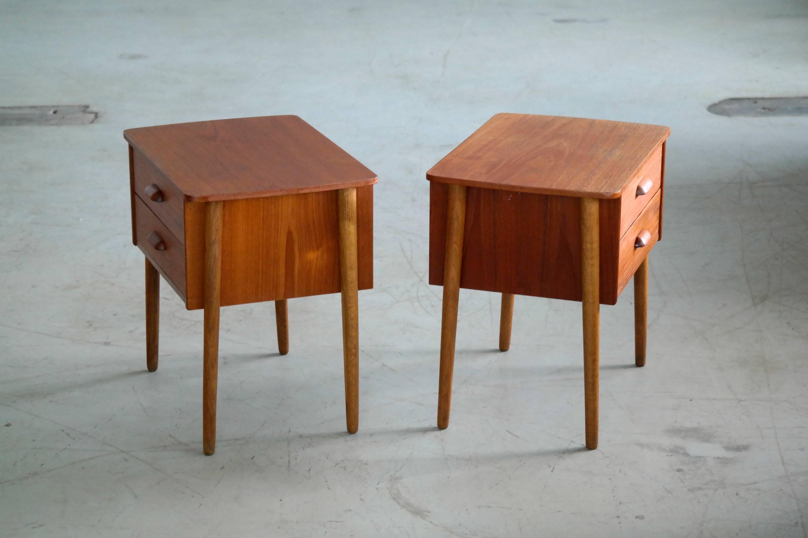 mid century bedside tables