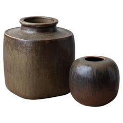 Pair of Danish Midcentury Ceramic Vases