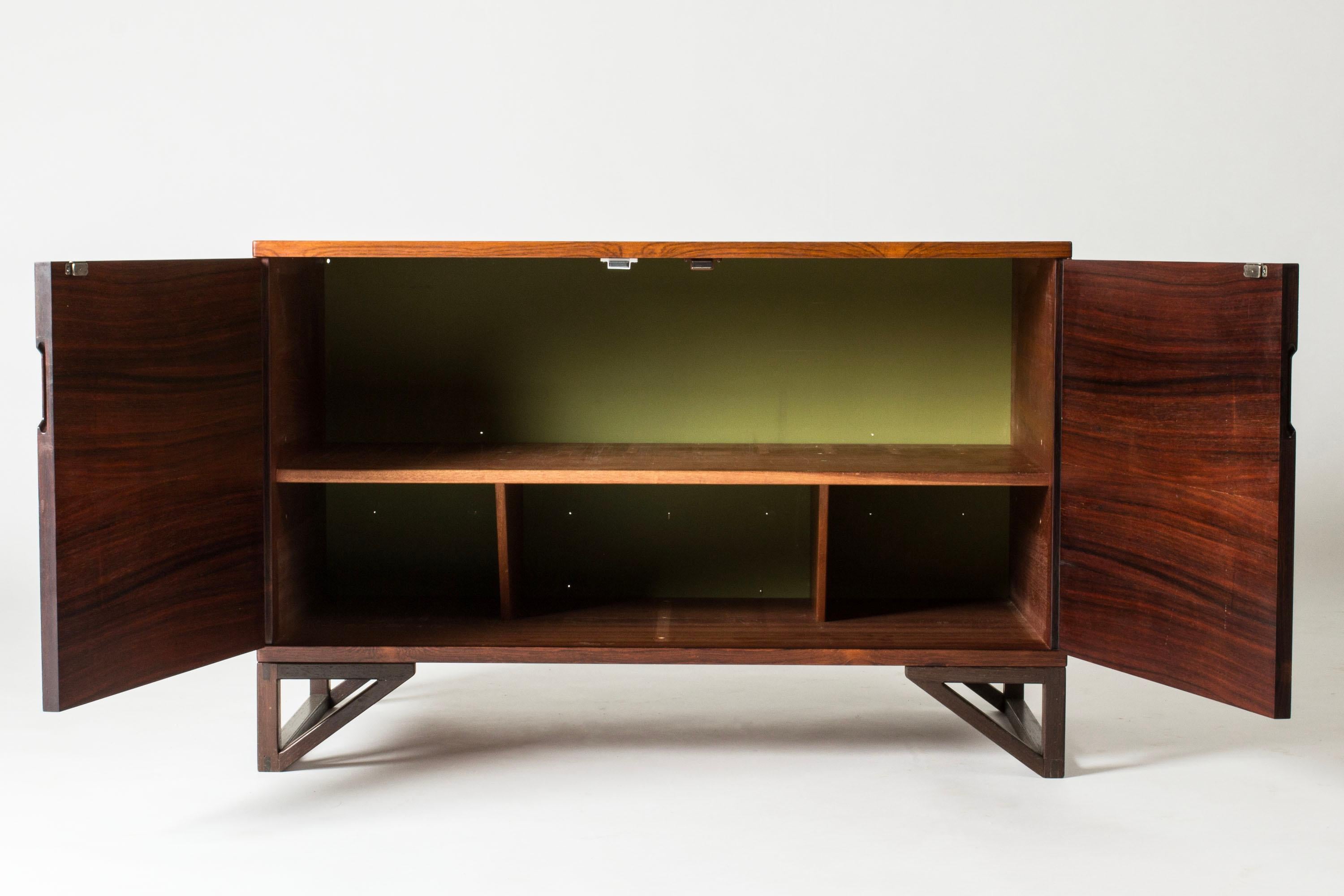 Pair of Danish Midcentury Rosewood Sideboards by Svend Langkilde, 1960s For Sale 6