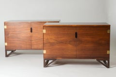 Zwei dänische Palisander-Sideboards aus der Mitte des Jahrhunderts von Svend Langkilde, 1960er Jahre