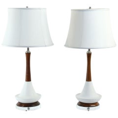 Pair of Danish Midcentury Table Lamps Pair of Danish Midcentury Table Lamps