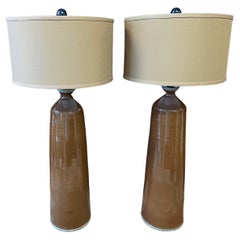 Pair of Danish mMd-Century Table Lamps.