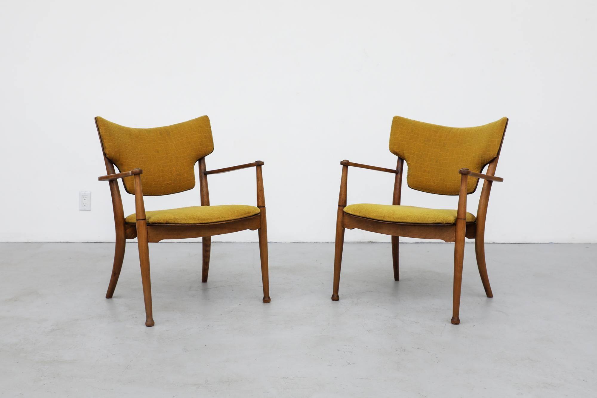 Pair of midcentury Danish armchairs, 