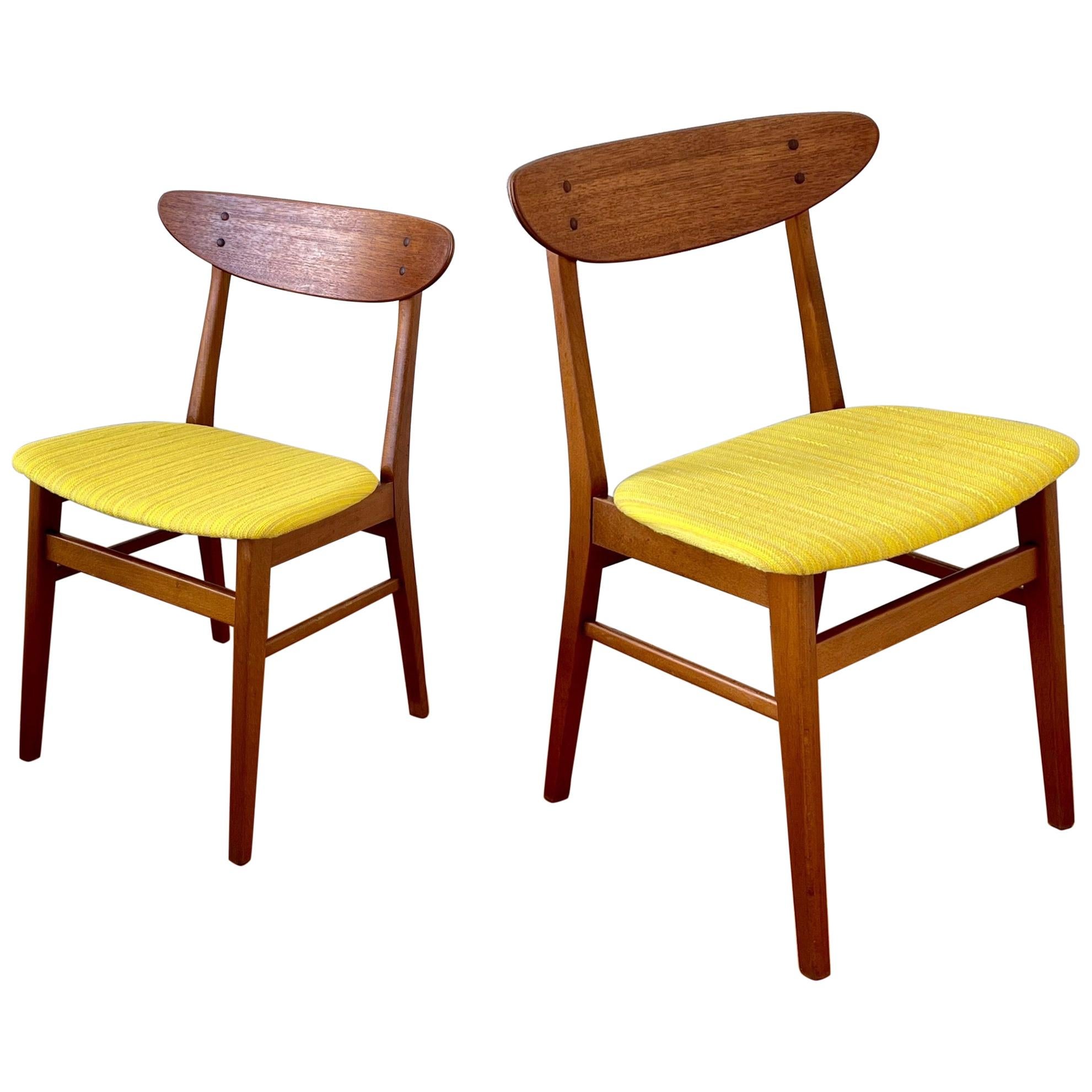 Pair of Danish Modern Chairs by Farstrup Mobler