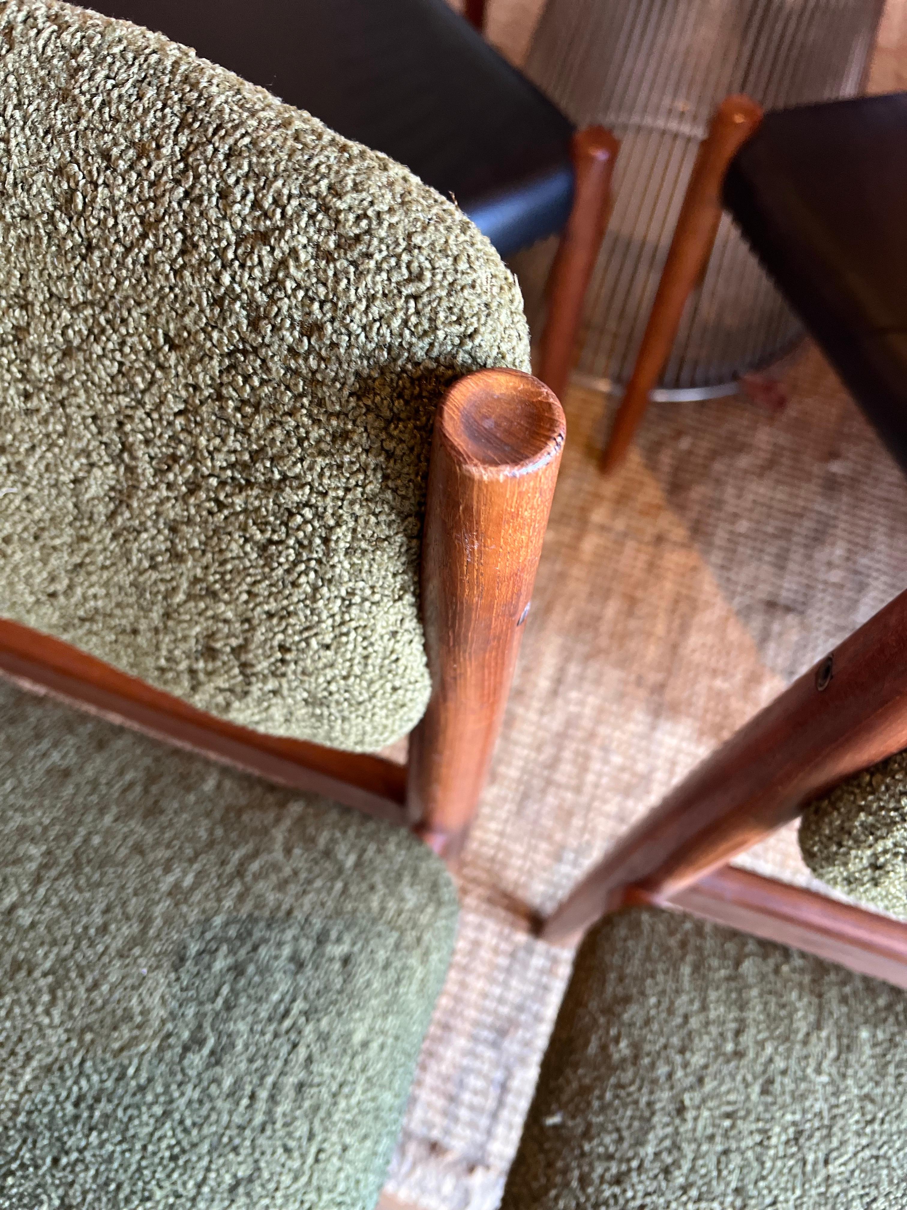 Paar dänische moderne Stühle mod.197 in Teak von Finn Juhl für France & Søn im Zustand „Hervorragend“ im Angebot in San Diego, CA