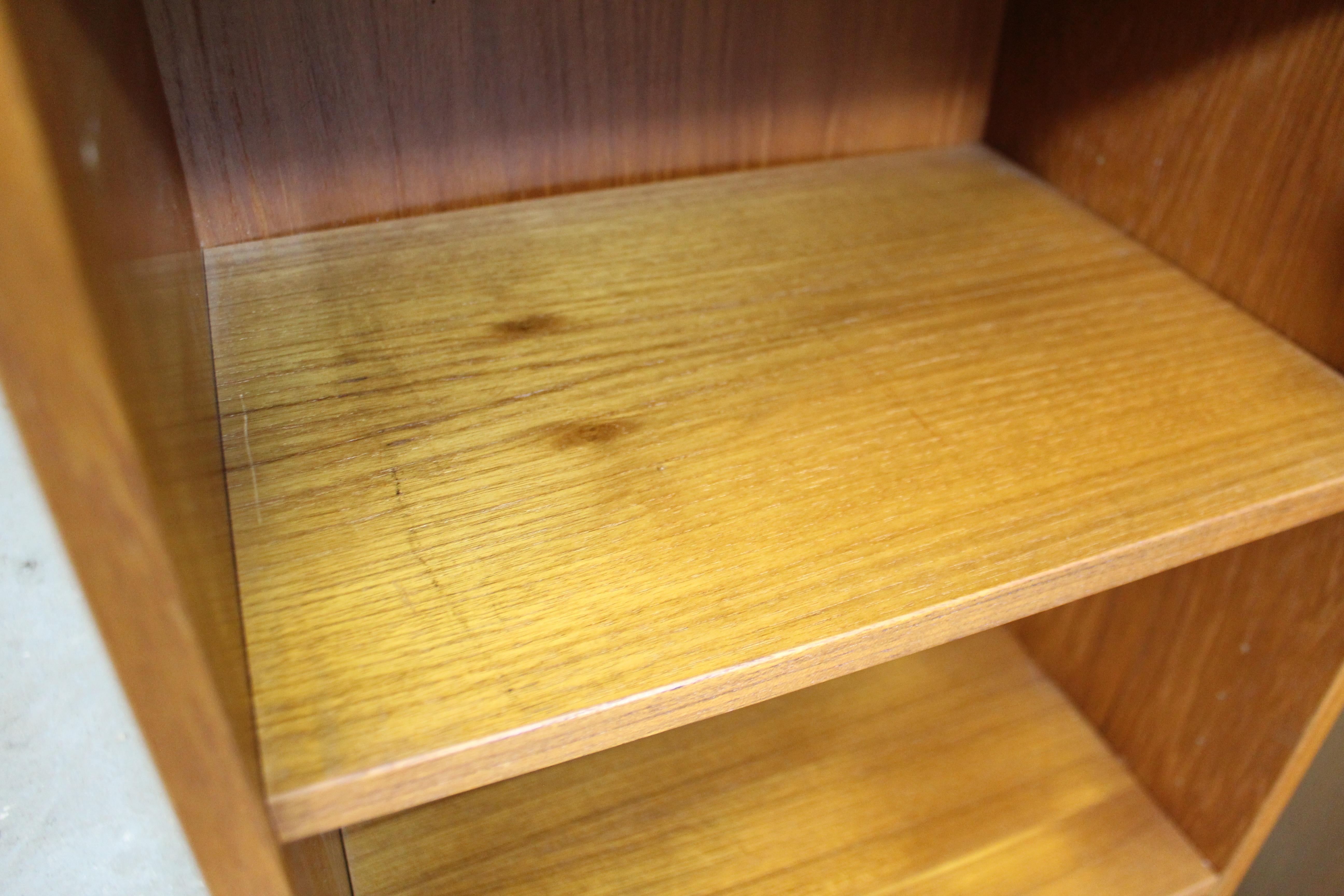 Pair of Danish Modern Domino Mobler Teak Bookcases 3