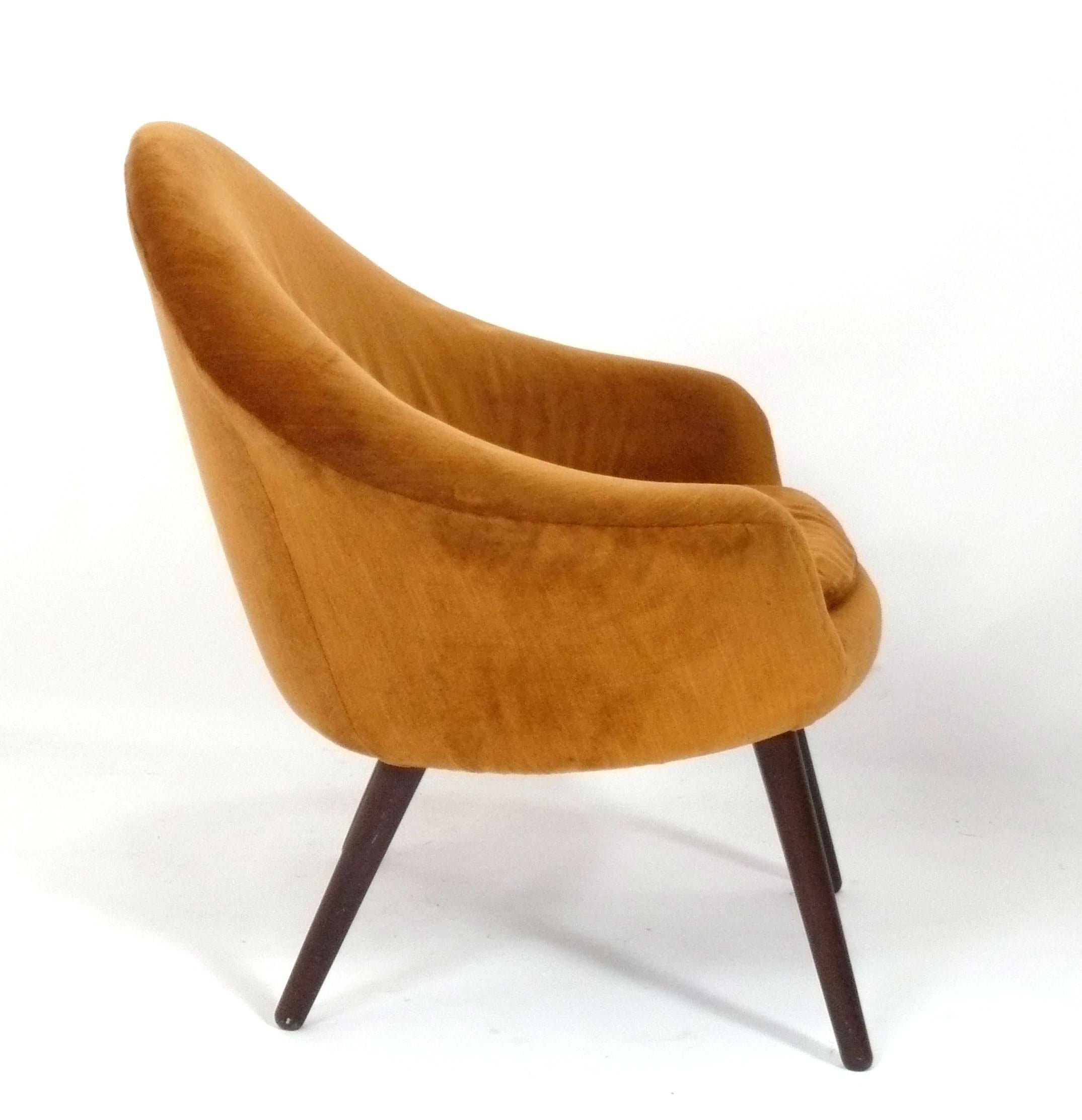 Mid-Century Modern Paire de chaises longues danoises modernes par Hans Olsen en vente