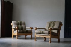 Pair of Danish Modern Lounge Chairs in Style of Henning Kjærnulf, 1970s
