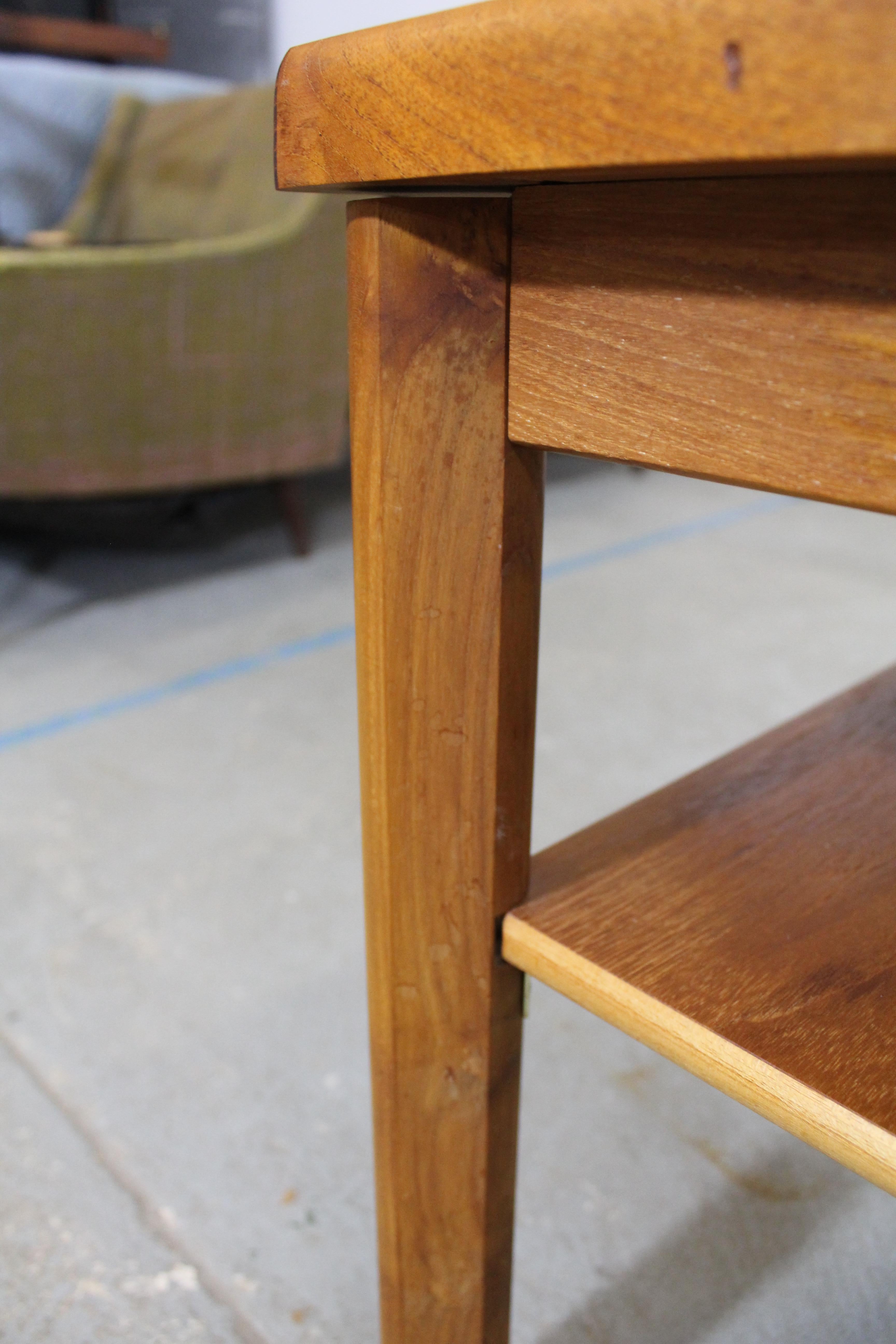 Pair of Danish Modern Mobelfabrikken Toften Teak End Tables For Sale 2