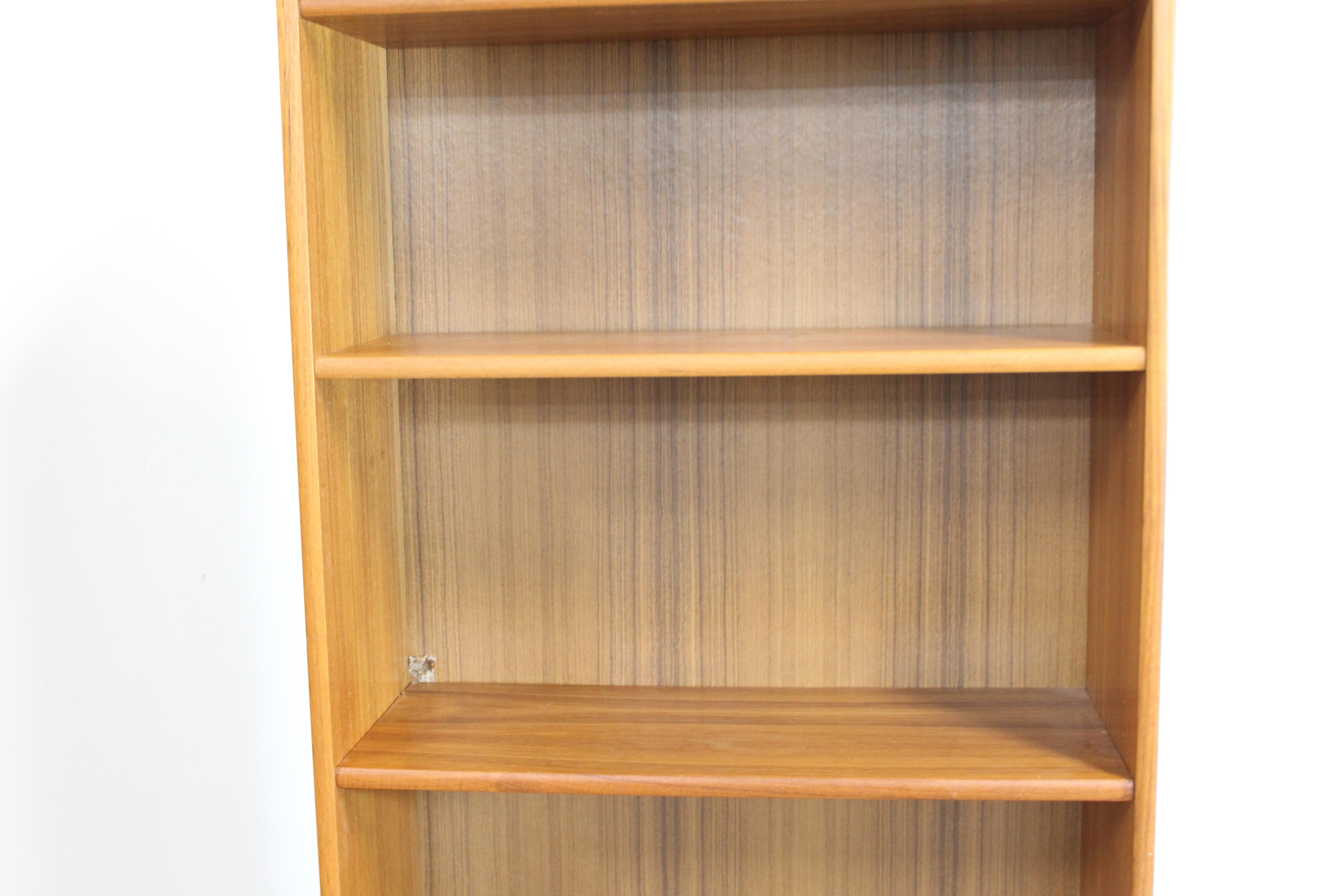 Pair of Danish Modern Mobler Teak Tall Bookcases 5