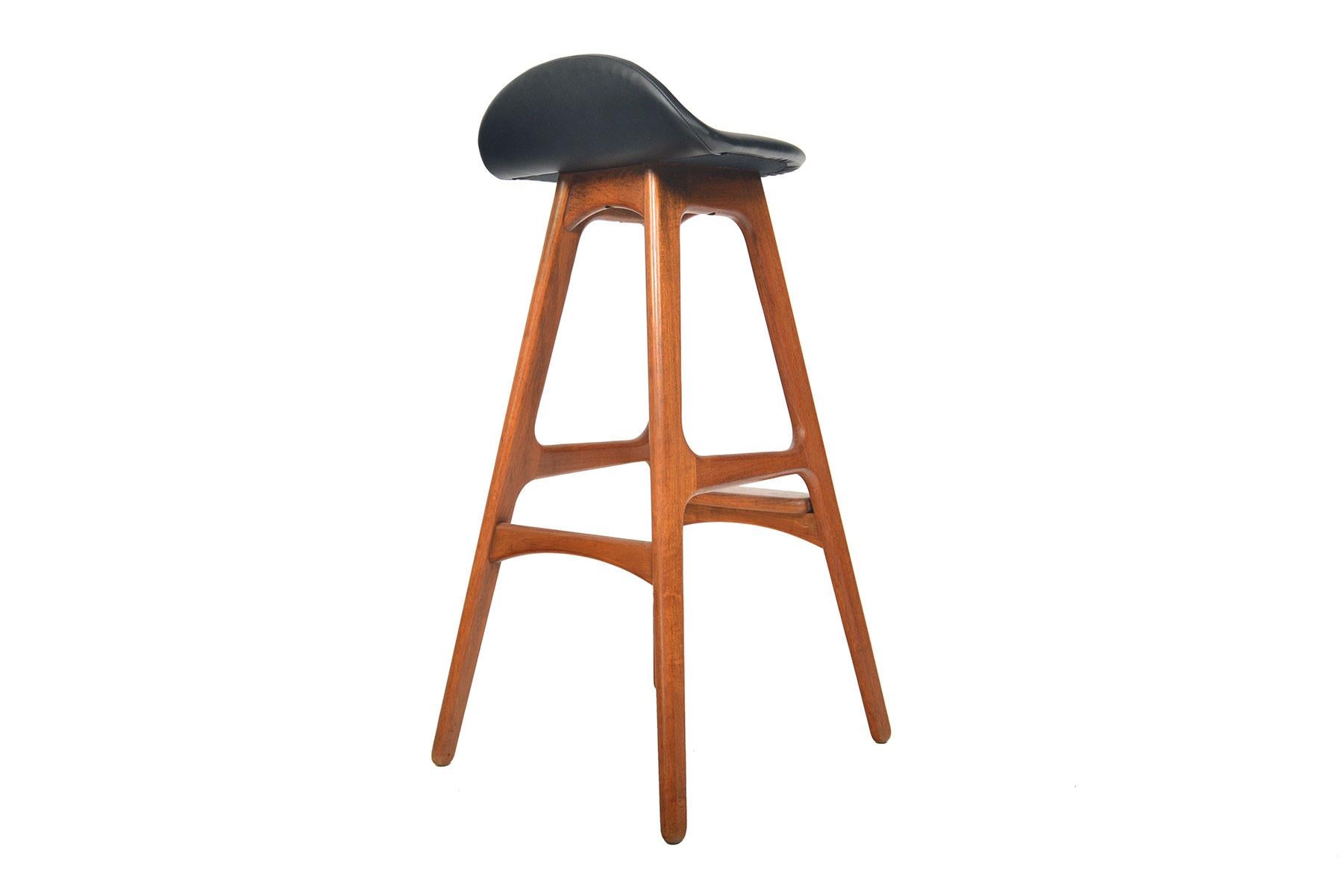 danish teak bar stools