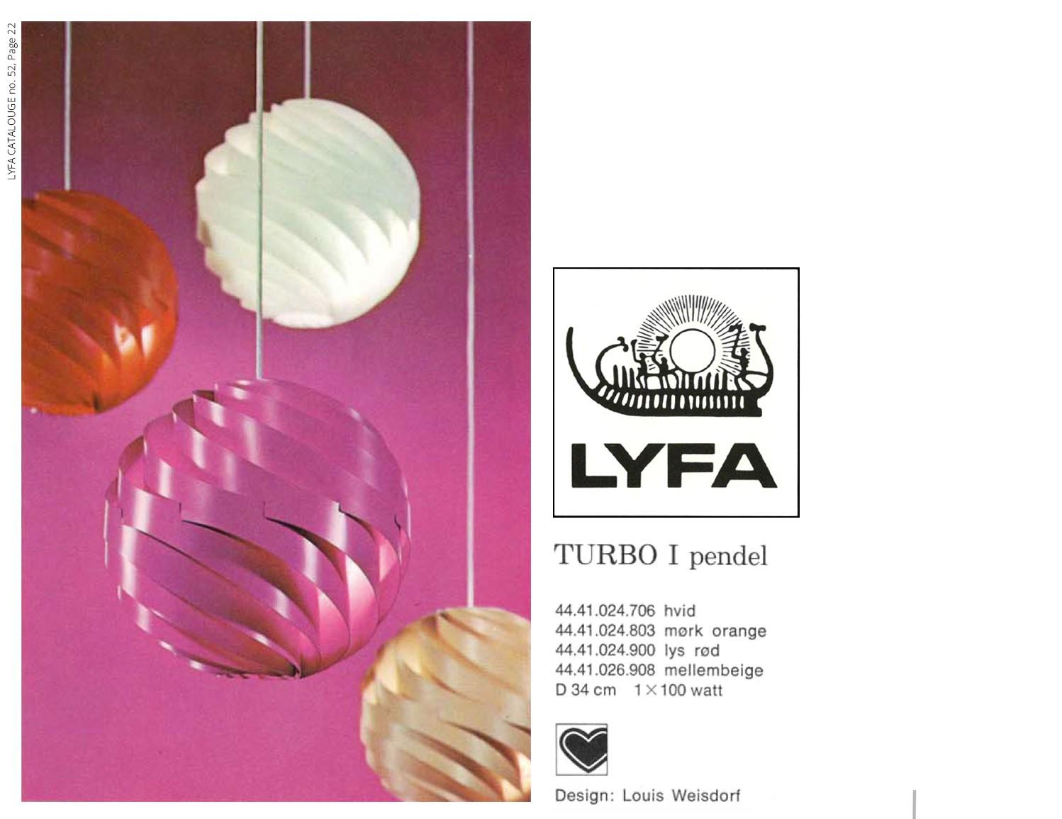 Pair of Danish Modern Pink Pendants Model Turbo 1 by Louis Weisdorf for Lyfa 2