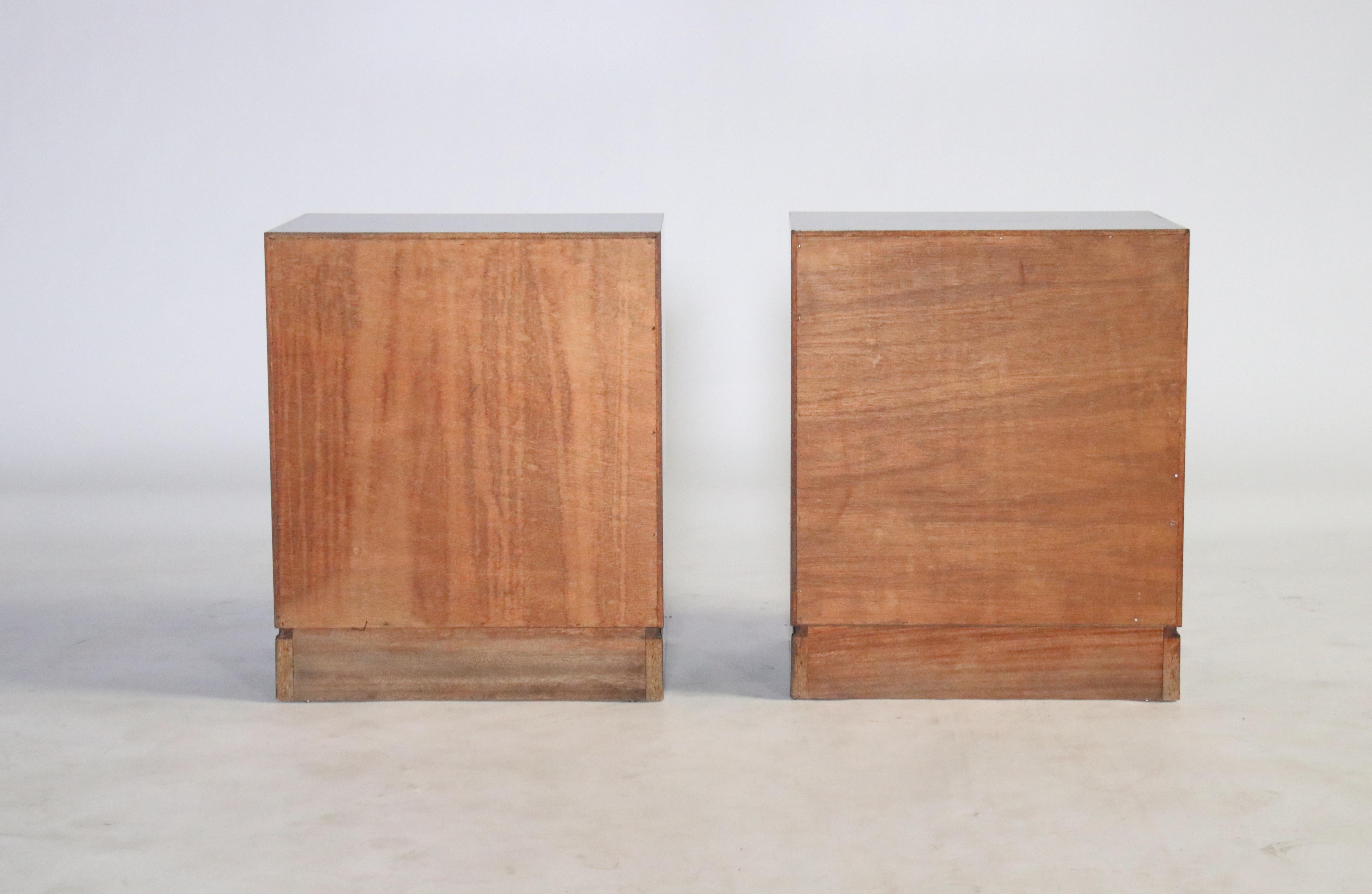 Pair of Danish Modern Rosewood Nightstands 6