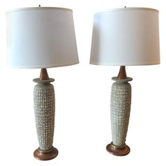 Pair of Danish Modern Table Lamps