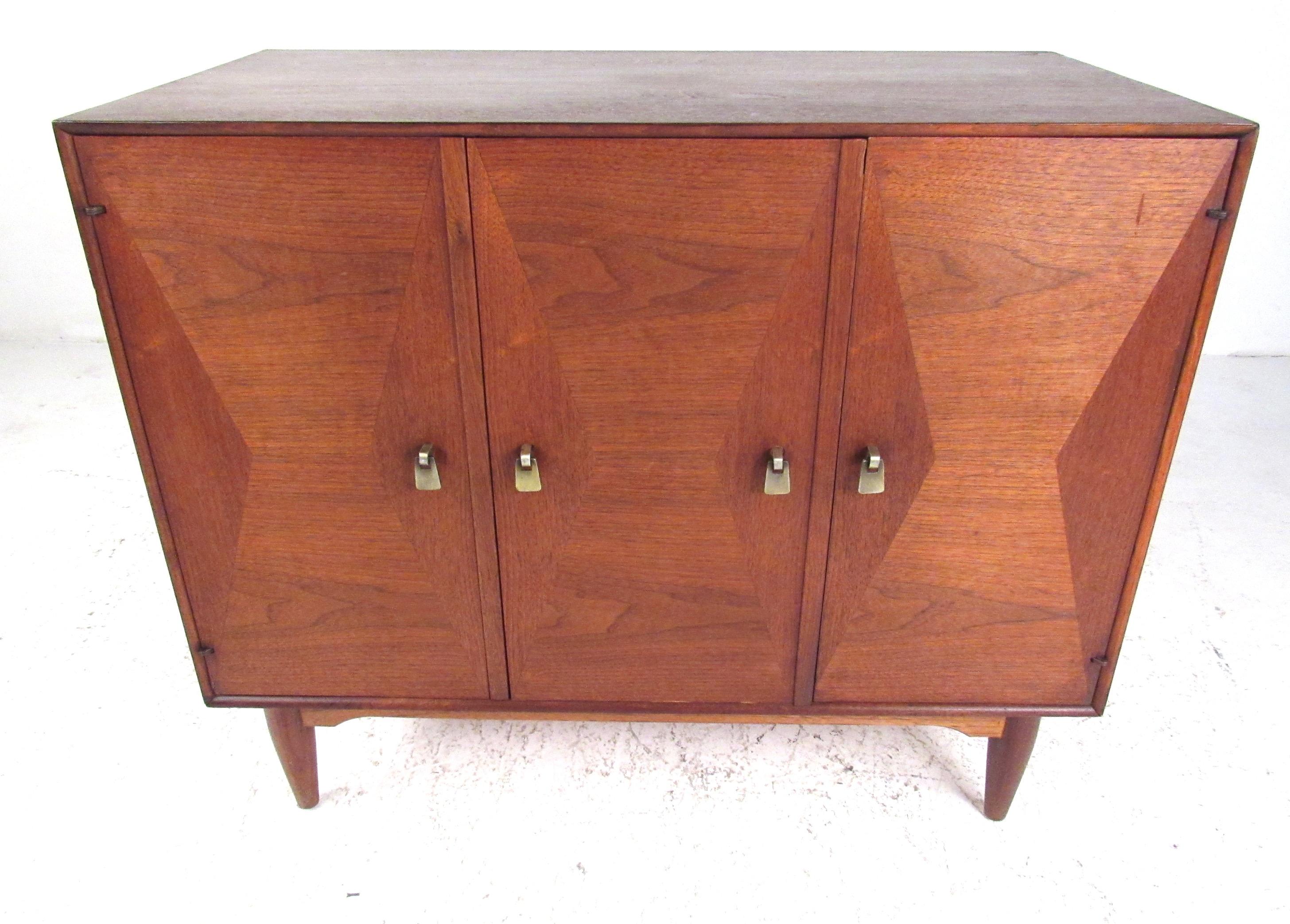 Pair of Danish Modern Teak Storage Cabinets 12