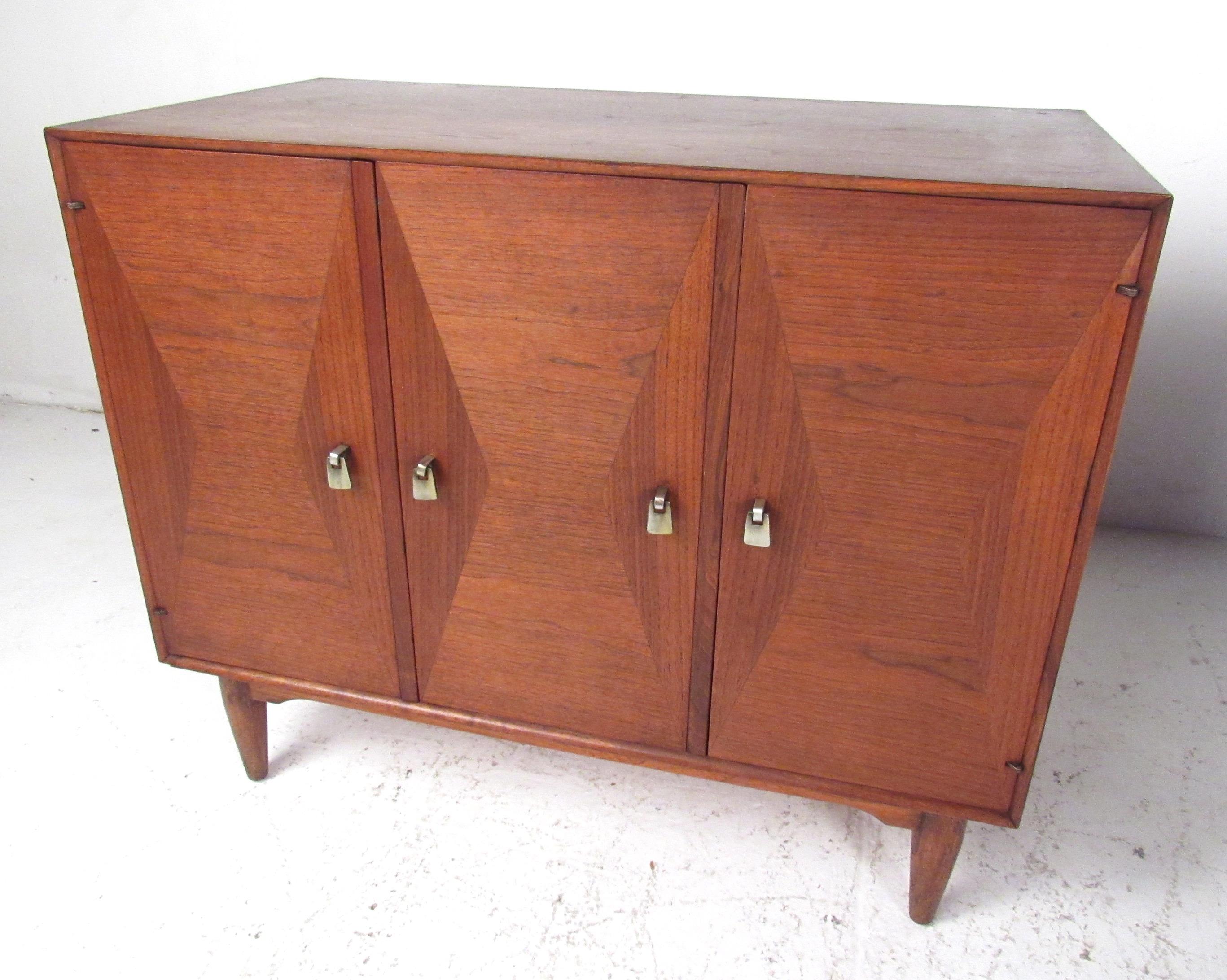 Scandinavian Modern Pair of Danish Modern Teak Storage Cabinets