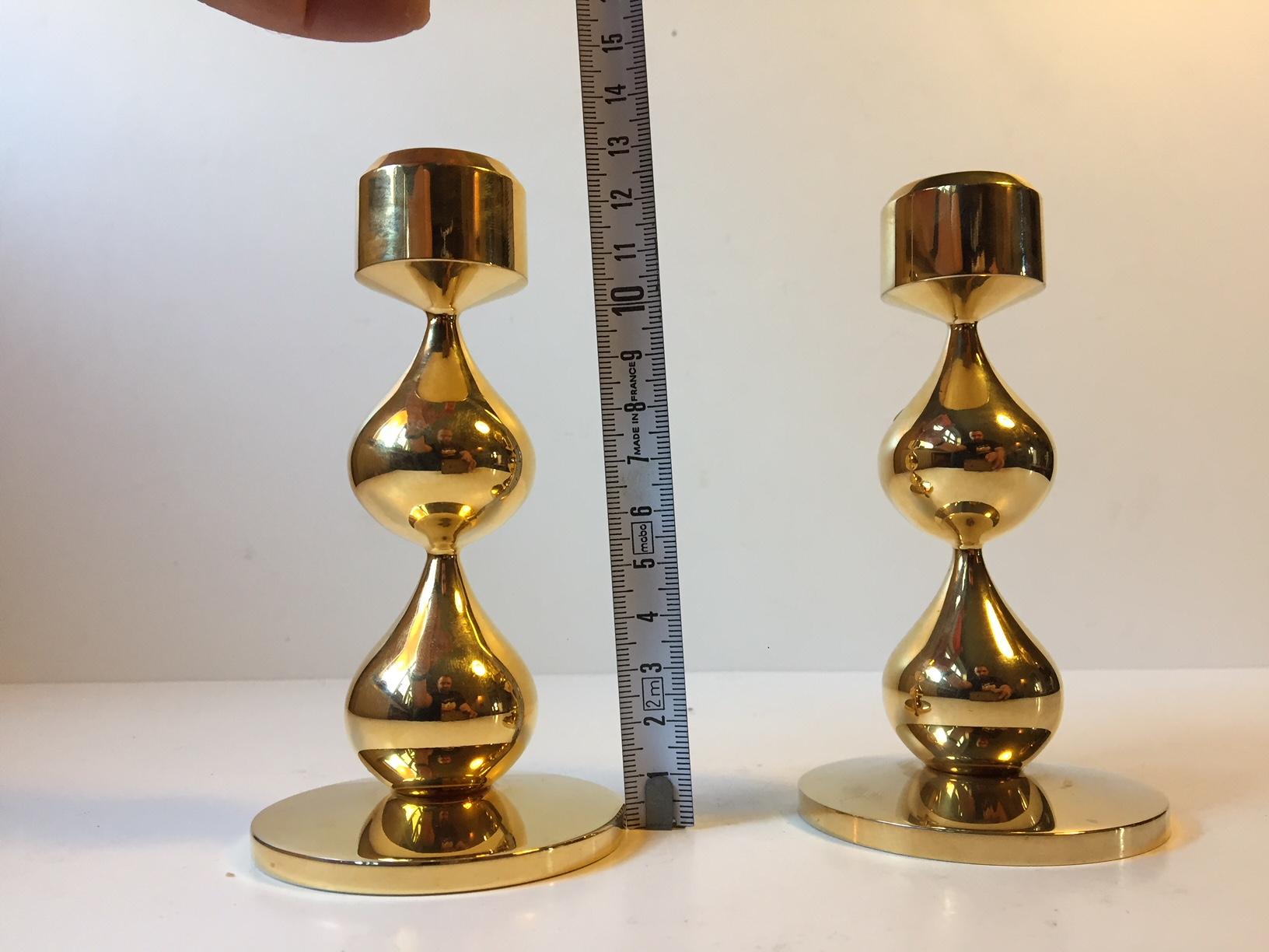 gold plated candle holders