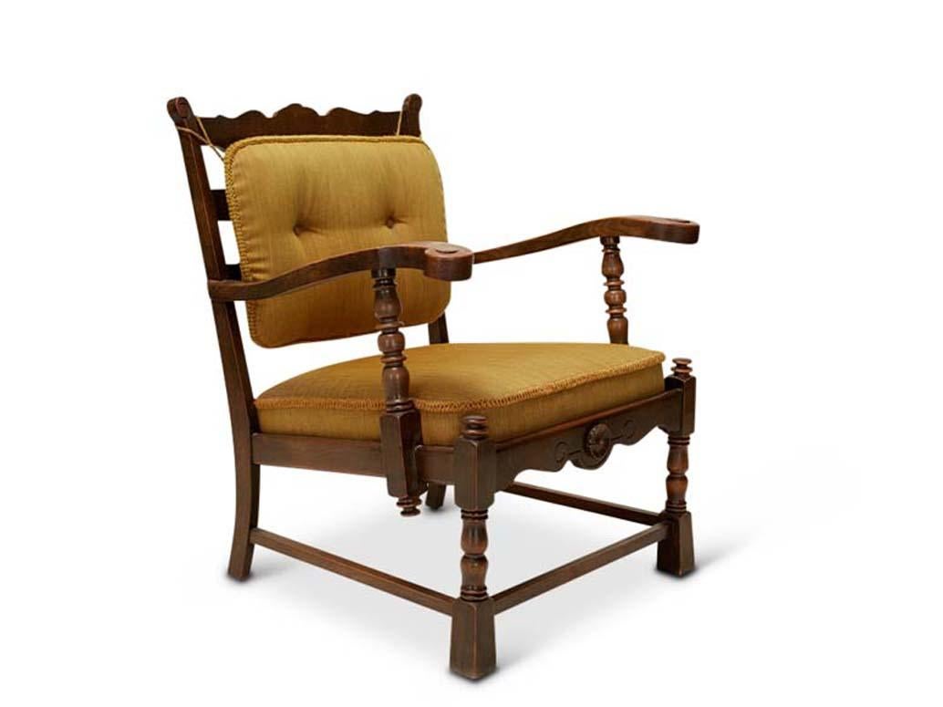 Paire de chaises à accoudoirs en Oak danois
Dimensions : 24 