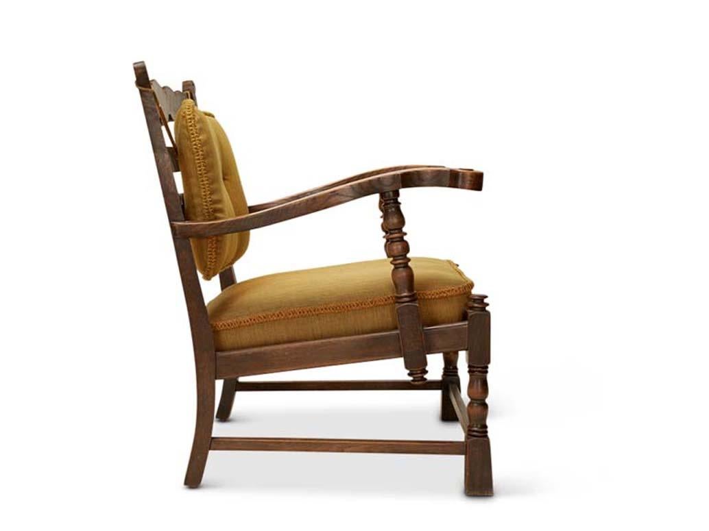 Danois Paire de chaises à accoudoirs en Oak danois en vente
