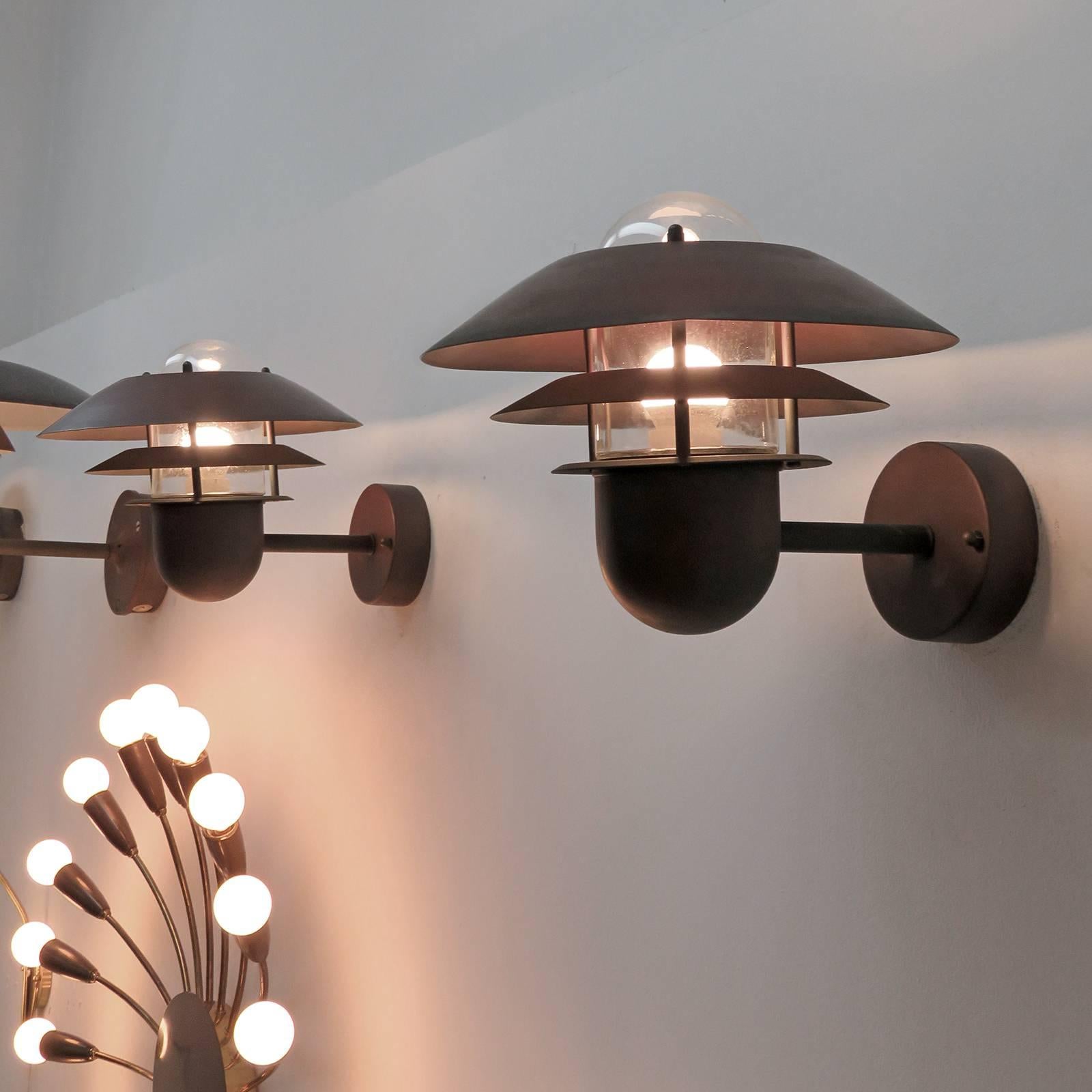 Pair of Danish Outdoor Wall Lights by Nordlux 2