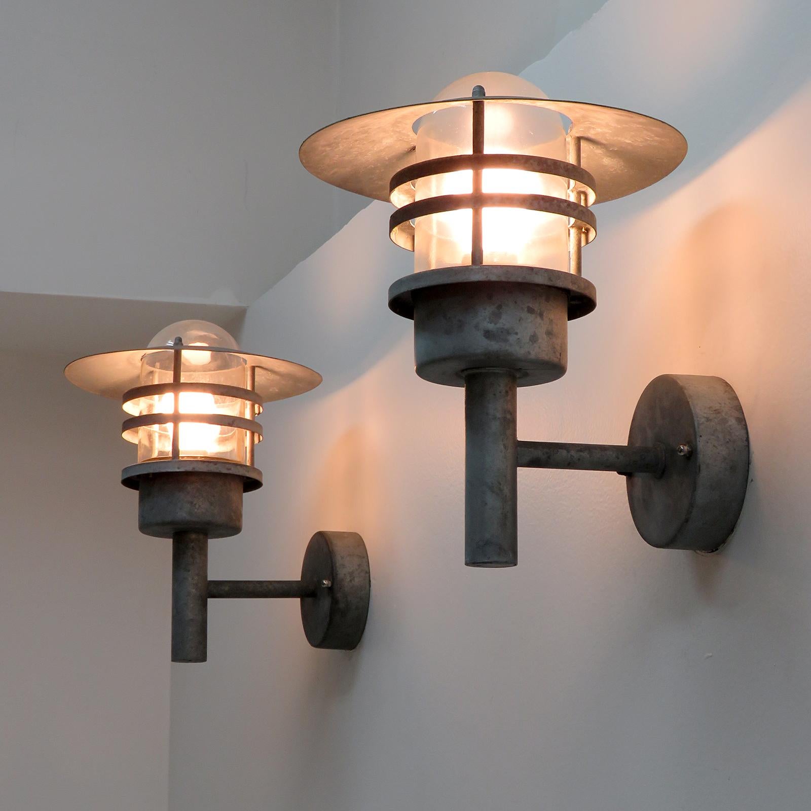 Pair of Danish Outdoor Wall Lights by Nordlux 1