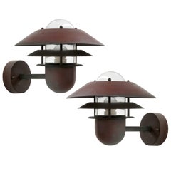 Pair of Danish Outdoor Wall Lights by Nordlux