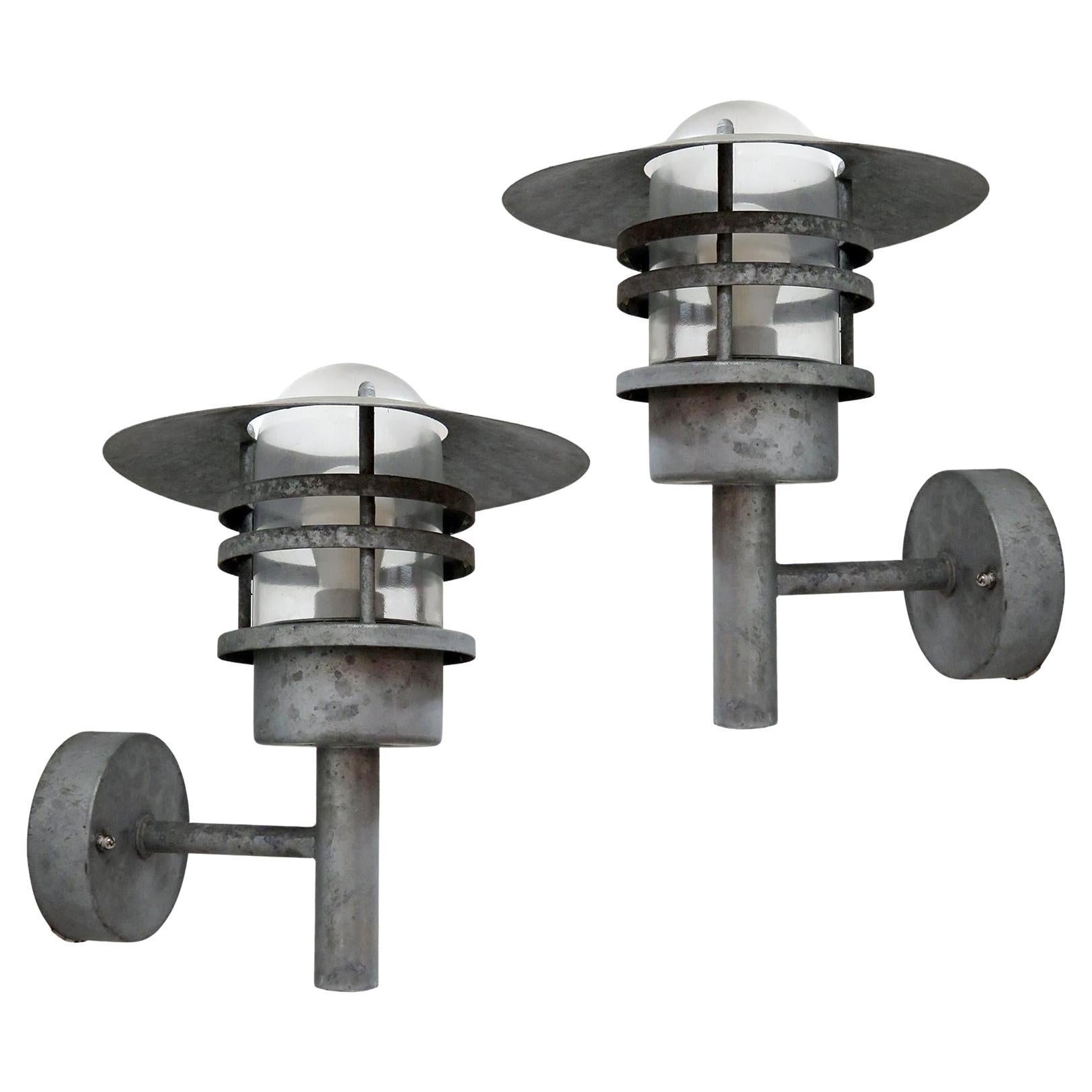 Pair of Danish Outdoor Wall Lights by Nordlux For Sale at 1stDibs