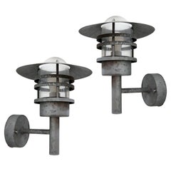 Pair of Danish Outdoor Wall Lights by Nordlux