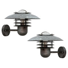 Pair of Danish Outdoor Wall Lights by Nordlux