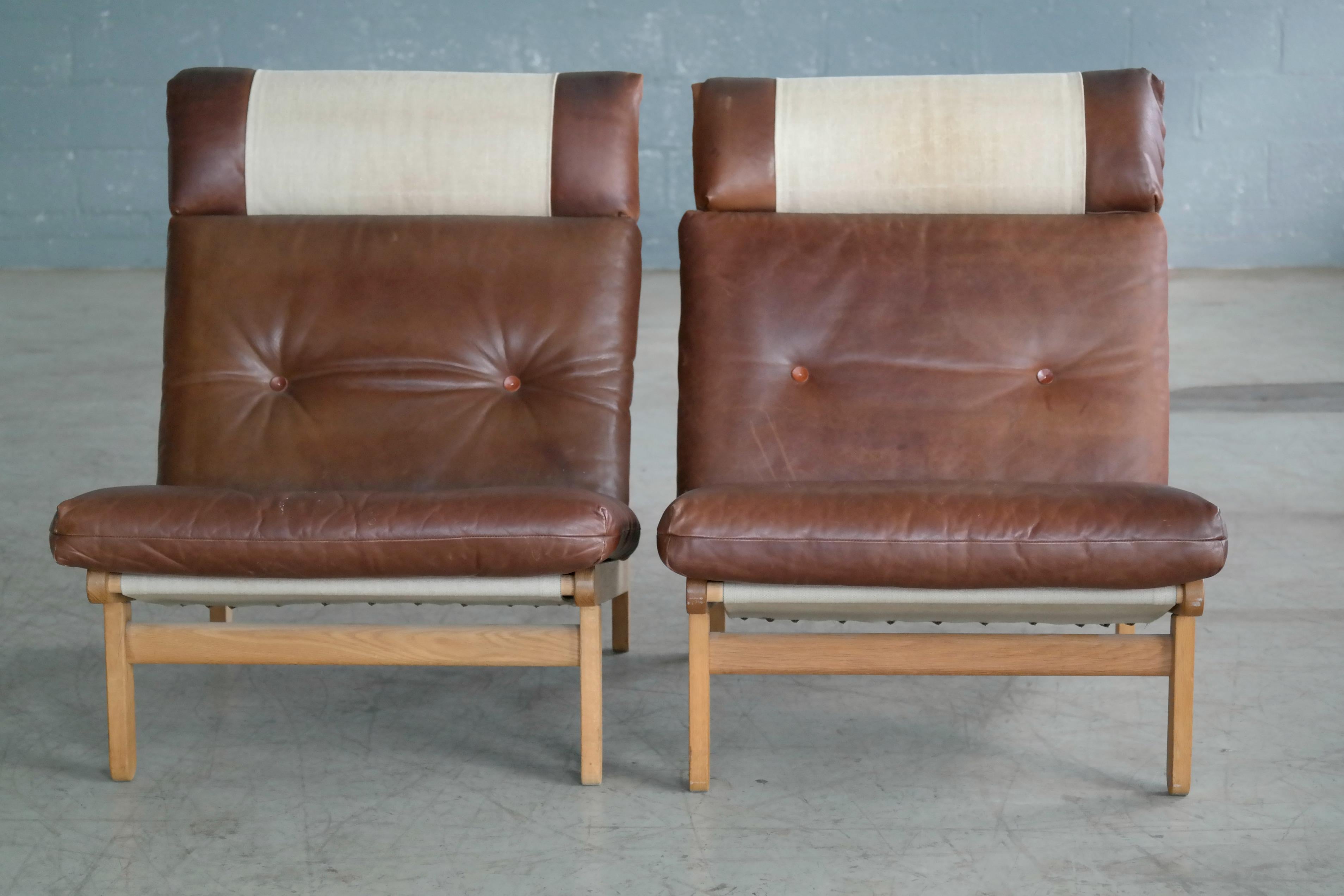 Mid-Century Modern Pair of Danish 