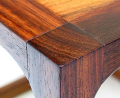 Pair of Danish Rosewood 1960s Cube Lamp Tables / Nightstands by Kai Kristiansen