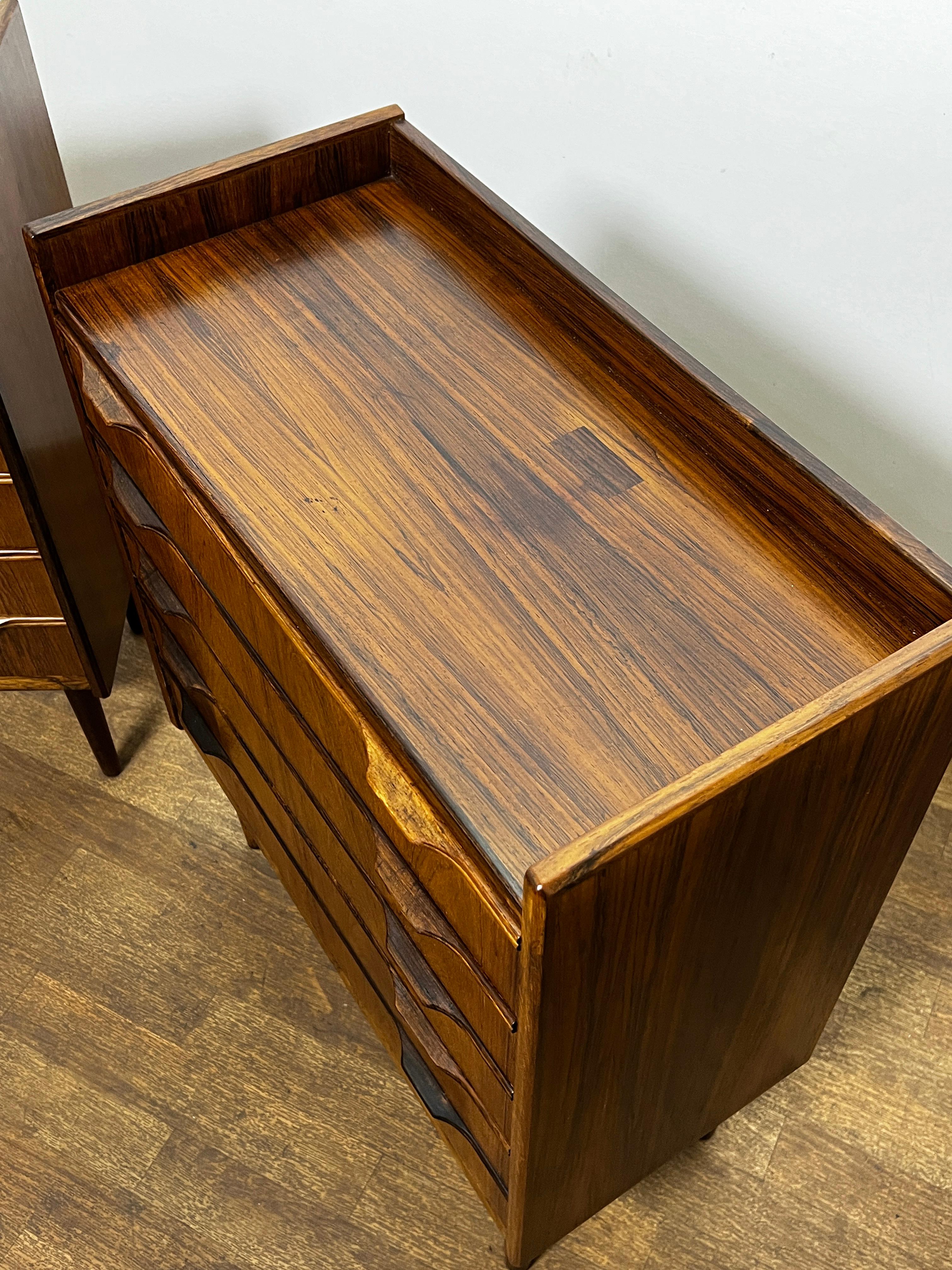 Pair of Danish Rosewood Chests by Henning Jorgensen for Fredericia, Ca. 1960s 2