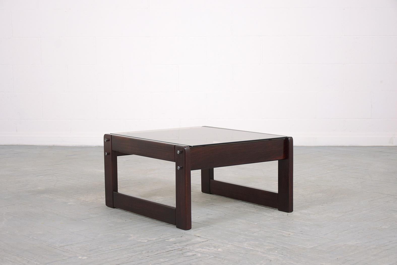 Late 20th Century Danish Modern Rosewood Side Tables