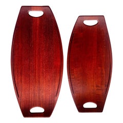 Teak Platters and Serveware